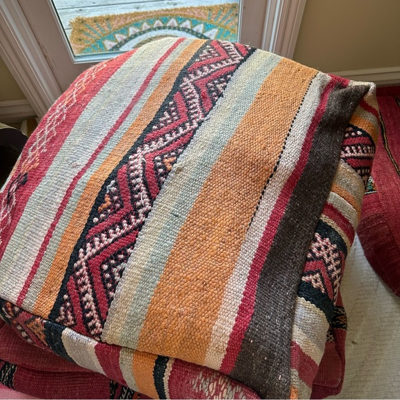 Coastwink Other - Bohemian Beni Mellal Berber Pouf floor cushion Moroccan boho style